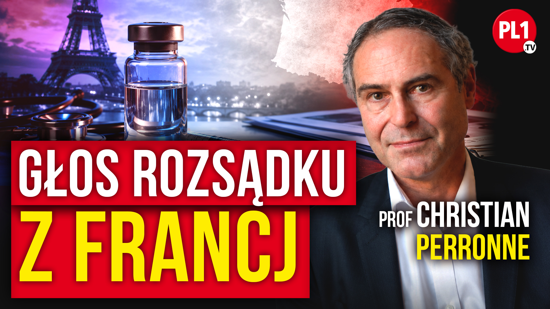 Głos rozsądku z Francji – prof Christian Perronne
